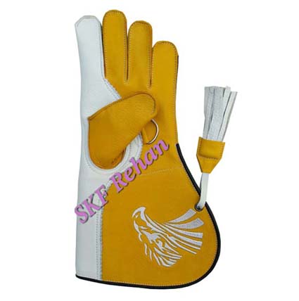 Falconry Leather Gloves.